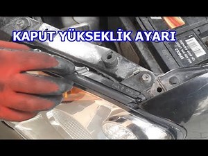 KAPUT VE ÇAMURLUK YÜKSEKLİK AYARI
