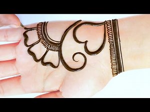 New easy latest full hand mehndi designs - Simple Mehndi design - Henna design 2021 - just Mehndi