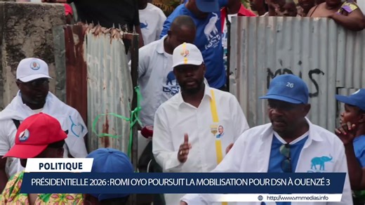 PRÉSIDENTIELLE 2026 : ROMI #OYO POURSUIT LA MOBILISATION POUR DENIS SASSOU N'GUESSO À #OUENZÉ 3