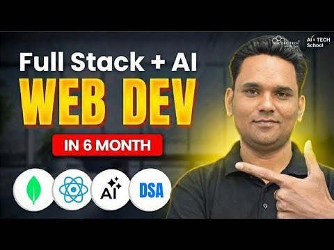6-Month Full Stack Development Mentorship Program + Gen AI + DSA (Cohort 6)
