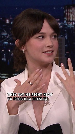 Cailee Spaeny Watches Priscilla Presley Film with Priscilla Herself