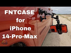 FNTCASE para Apple iPhone 14 Pro Max y Jeep Compass 2024 edición (roja)