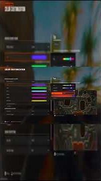 Best color and reticle setting black ops 6