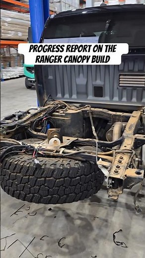 Big 48 hours on the Ranger canopy build. Tub is off and ready for tray install 💪 #4x4 #canopy #ute