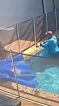 Hero Pool Cleaner Saves Drowning Dog | Real Life Rescue Caught on Camera