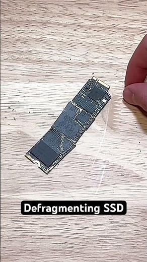 Defrag SSD Tutorial
