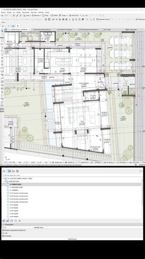 Mapa de vistas en Archicad 🔥 #archicad