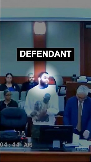 Defendant Tackles Judge