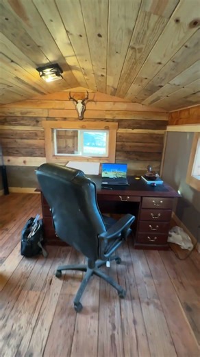 It’s true! 🤠 If you’d like to see this #barn loft build, check out the playlist. #construction