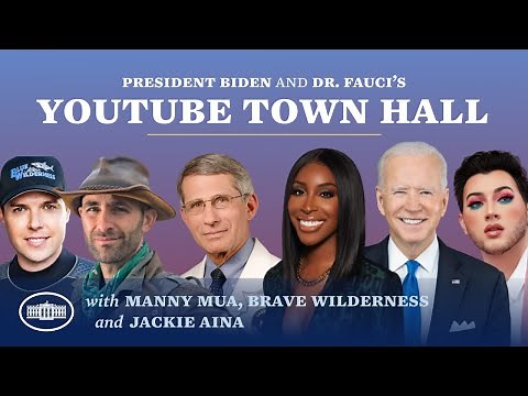 President Biden's YouTube Town Hall on COVID-19 Vaccination