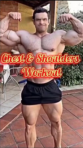4.4K views · 1K reactions |  5 MOVES FOR A MASSIVE CHEST & SHOULDERS...