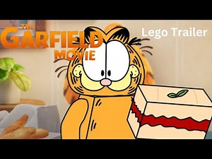 Garfield Trailer in Lego
