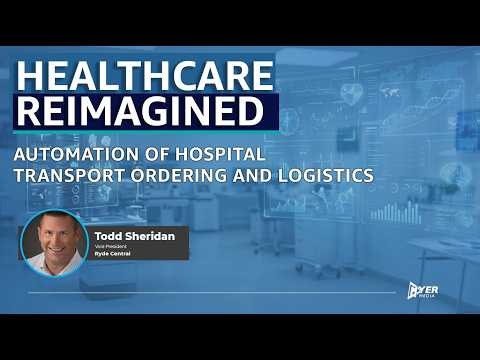 Automation of Hospital Transport Ordering and Logistics with Ryde Central