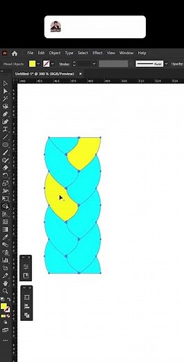 illustrator braid brush, making braid pattern brush | rope vector
