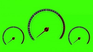 Three Speedometer 4k Animation Green Screen Stock Footage Video (100% Royalty-free) 1090619885 | Shutterstock