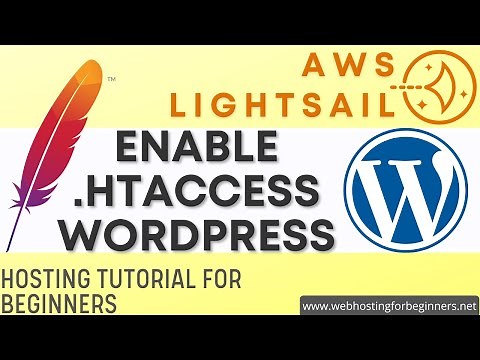How To Enable .htaccess for Apache on AWS Lightsail WordPress