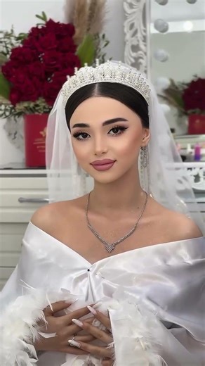 You are so cute 🥰 be very happy my doll 😍 beautiful bridal look inspiration #dollbeauty #lovelydoll