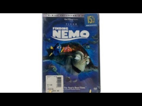 Opening to Finding Nemo 2003 DVD Disc 2: THX Trailer Tex 1: (DVD Re-Release)