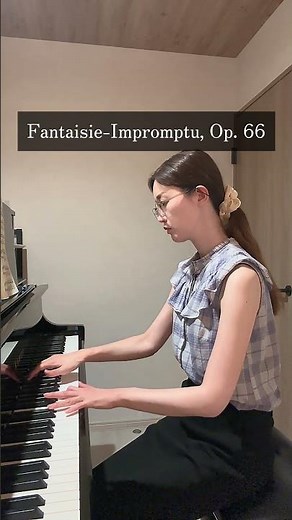 【Chopin】Fantaisie Impromptu Op.66 | 幻想即興曲 ショパン