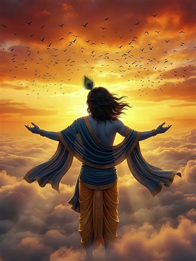 The Divine Flutist: Krishna Magic ✨🪈