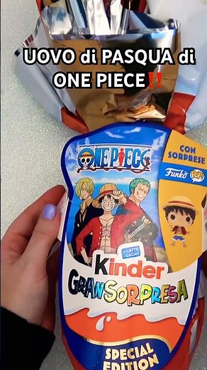 ONE PIECE‼️UOVO di PASQUA KINDER 2026 Unboxing
