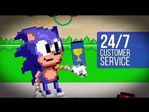 Mario and sonic made a geico ad