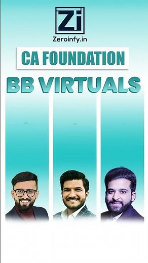 CA FOUNDATION VIDEO LECTURES BY BB VIRTUALS (Bhanwar Borana Classes)