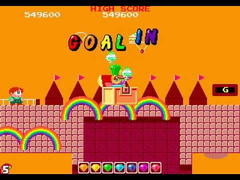 Rainbow Islands Longplay (Arcade) [All Secret Rooms]