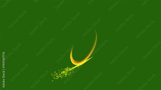 4k, sword slash effect for game cartoon animation, glowing weapon slash, Anime Style Impact Burst and Speed Line Effects, Animated icon, dynamic motion swoosh whoosh swipe on green screen background
