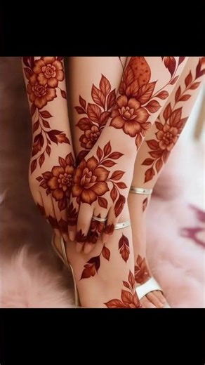 Mehandi design😍😍😍😍 #hennadesigns #hennamagic #mehndi