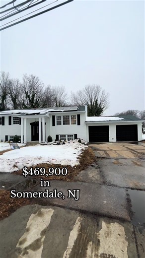 SOMERDALE, NJ – 5 Bed | 2 Bath Renovated bi-level with bright living spaces, lower-level family room with fireplace, flexible layout with 2 bedrooms downstairs, and updated marble-inspired finishes throughout. Deck overlooking a fully fenced yard with an inground pool — summer ready. Comment “SUN” for details. • • • • Listed by: Francesco Pullella | HOF Realty Marketing Agent: Joshua Jones | Romano Realty #southjersey #southjerseyhomes #njrealestate #hometours #fyp