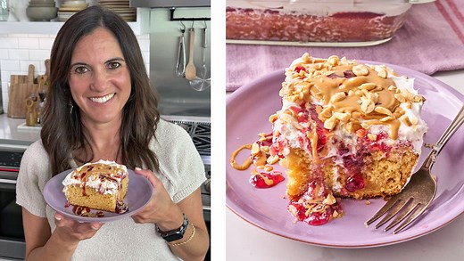 How to Make Peanut Butter Jelly Cake