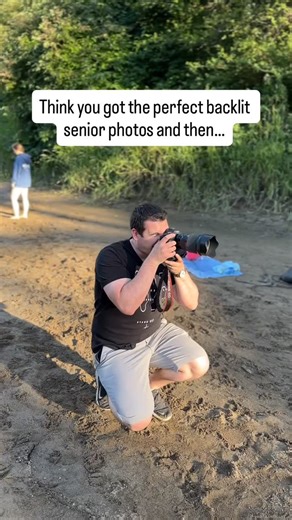 Sean Brown | Photography Business Coach on Instagram: "Struggling with hazy backlit photos that no amount of editing can fix (even if you photographed in RAW)? Well it starts by STOPPING what you think you should be doing. Make sure to hit the SAVE button so you can come back to this before your next photoshoot! 👉 Here are 5 ways to get those crisp, dreamy backlit images without making it look like you took these images on the surface of the sun 😬 📸 Stop shooting directly into the sun - It so