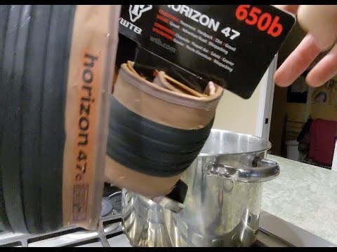 Priority 600 - Tubeless tire change! Workflow still good for all Tubeless tires changes WTB Horizon