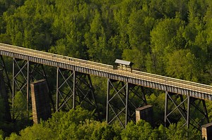 Construction begins on new trail center for High Bridge Trail State Park