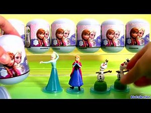 Disney Frozen Surprise Boxes ❄️👑 Anna Ice Sculpture, Elsa Coronation Dress & Olaf Unboxing!