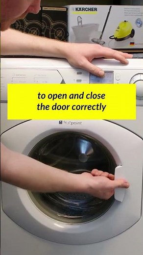 How to Replace the Door Handle on a Hotpoint Washing Machine