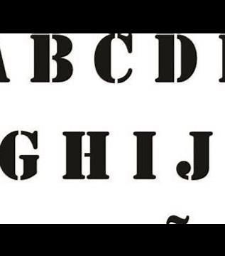 Fonte de letras para a camisa de beijos