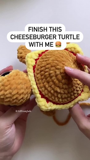8.4K views · 260 reactions |  +  = ❤️ Cheeseburger turtle shell...