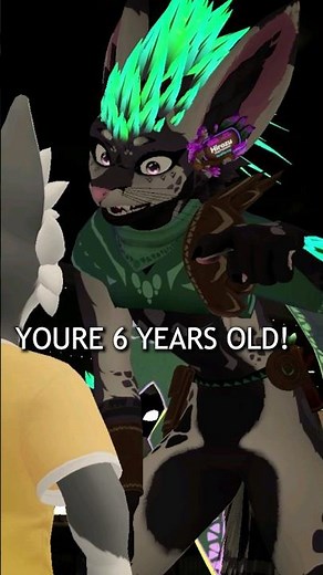 average interaction with kids on vrchat