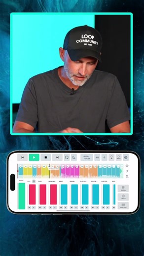 simple iPhone tracks setup #worshipleader