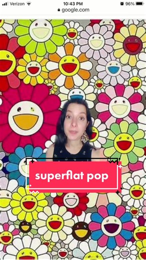 Late 2000s SuperFlat Pop Art Style in the City