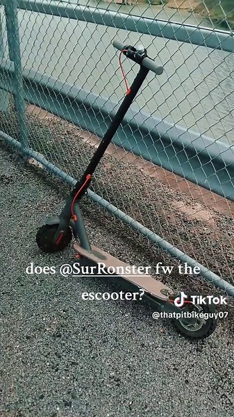Sur Ronster's Experience with the E-Scooter