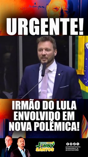 Johny Santos on Instagram: "👉 Siga: @johnysantoscotia RUMO AOS 50 MIL 🚨 🚨URGENTE: IRMÃO DO LULA ENVOLVIDO EM NOVA POLÊMICA! O Deputado Maurício Marcon EXPÕE foto do irmão de Lula em uma MANSÃO de um chefão de sindicato do INSS! “Olha quem foi visitar o sítio… o irmão do Lula!” Até quando essa turma vai brincar com a cara do povo brasileiro? O Brasil quer TRANSPARÊNCIA e FIM DAS MARMOTAS!"