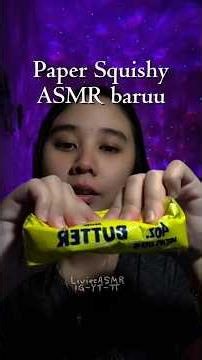 ASMR Paper Squishy part. 1 - life update #asmr #papersquishy