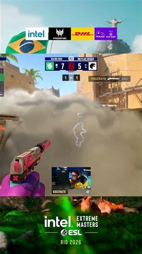 WHAT A ROUND by FURIA as KSCERATO finds a KNIFE KILL in pure chaos #esl #rio #cs #cs2 #knife