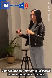 This model stood her ground against a photographer who wanted her to stop eating for TWO weeks! Via Caters News | Daily Mail Video
