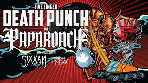 The Canadian co-headline tour with Papa Roach is off to an EPIC start! Fans in Abbotsford, Penticton a SOLD OUT Calgary crowd set the bar high for the rest of this run... #KnuckleUp Canada... we're just getting started! 󾮖 󾭚 Check out the full press release here: http://bit.ly/2cDs0sL Dates Tickets: http://fivefingerdeathpunch.com/ | Five Finger Death Punch