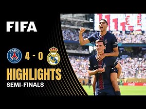 Paris Saint-Germain vs Real Madrid C.F. Highlights | FIFA Club World Cup 2025