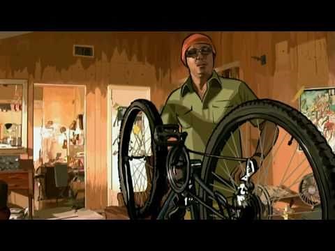 A Scanner Darkly - Bike Scene
